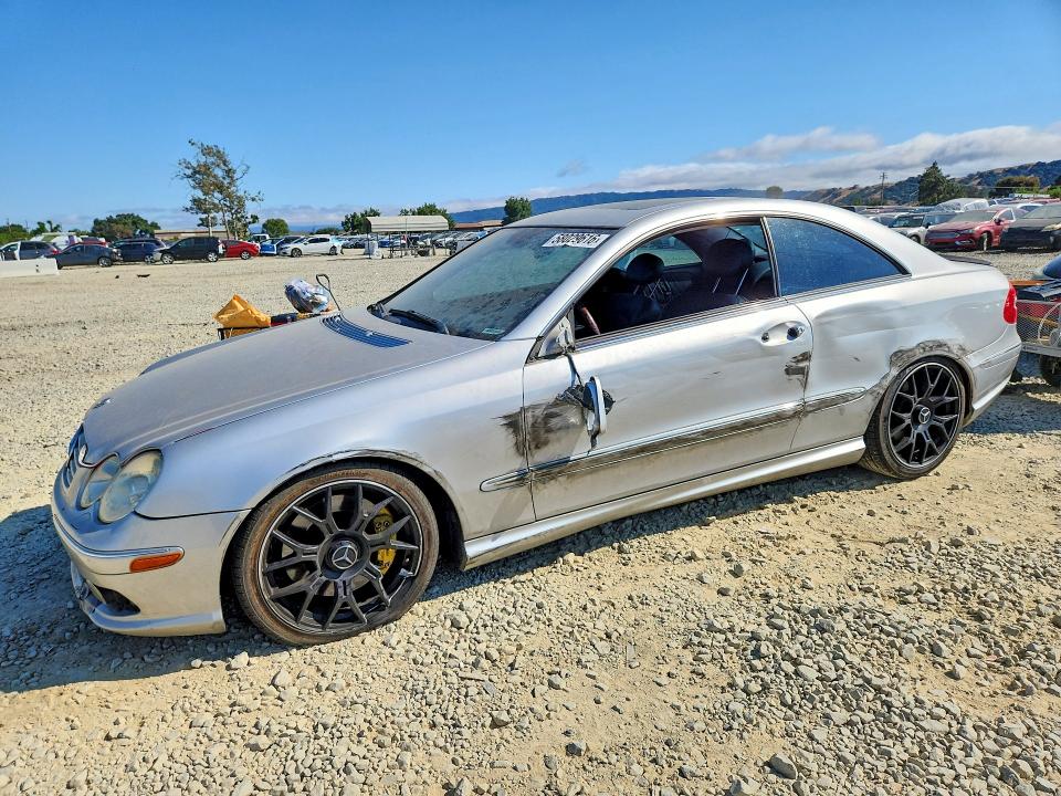 2005 Mercedes-benz Clk მანქანა იყიდება აუქციონზე, vin: WDBTJ75JX5F133694, აუქციონის ნომერი: 58029616
