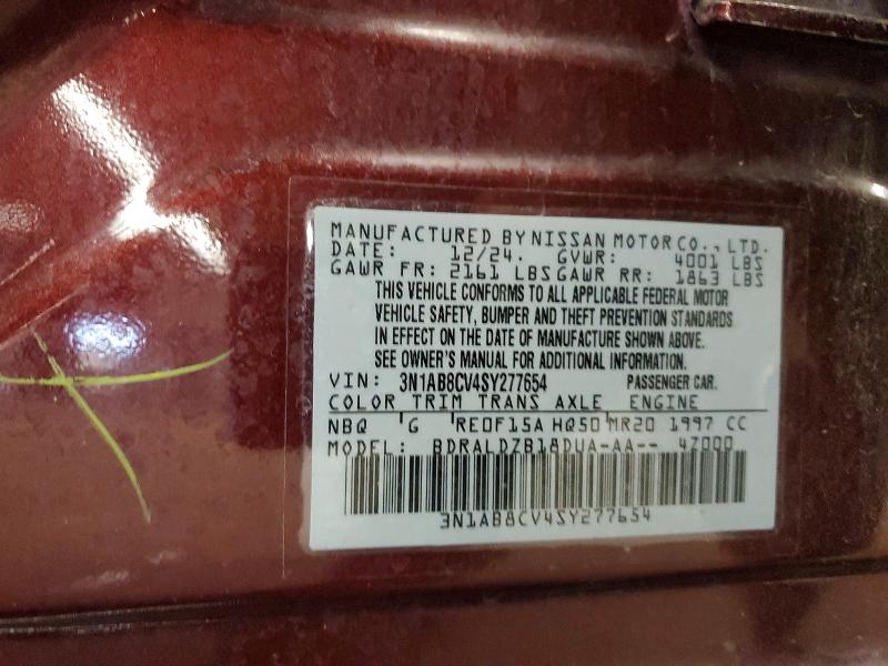 Продаж на аукціоні авто 2025 Nissan Sentra, vin: 3N1AB8CV4SY277654, номер лоту: 57665196