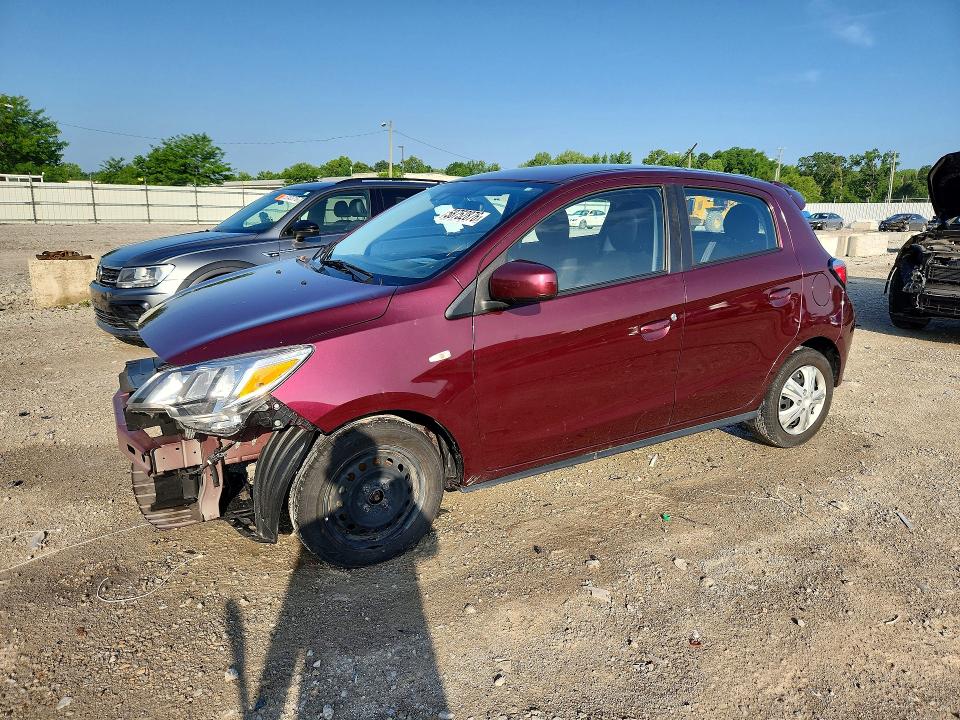 2022 Mitsubishi Mirage მანქანა იყიდება აუქციონზე, vin: ML32AUHJ4NH003330, აუქციონის ნომერი: 58752876