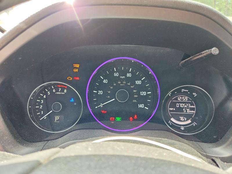 2017 Honda Hr-v მანქანა იყიდება აუქციონზე, vin: 3CZRU6H77HM718454, აუქციონის ნომერი: 57462216