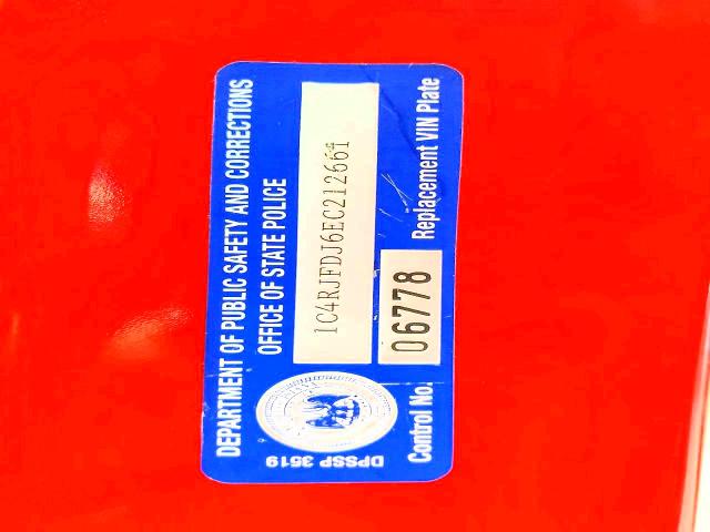 Продаж на аукціоні авто 2014 Jeep Grand Cherokee, vin: 1C4RJFDJ6EC212661, номер лоту: 59371186