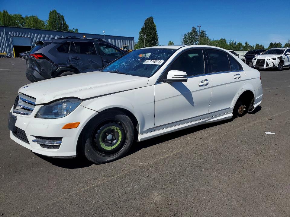 Auction sale of the 2013 Mercedes-benz C, vin: WDDGF4HB8DA800707, lot number: 57174816