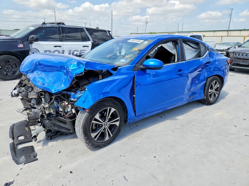 2022 Nissan Sentra მანქანა იყიდება აუქციონზე, vin: 3N1AB8CV3NY252460, აუქციონის ნომერი: 58497586