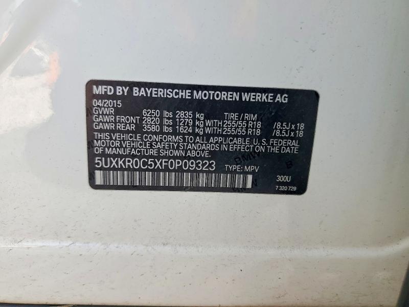 Продажа на аукционе авто 2015 Bmw X5, vin: 5UXKR0C5XF0P09323, номер лота: 58540256