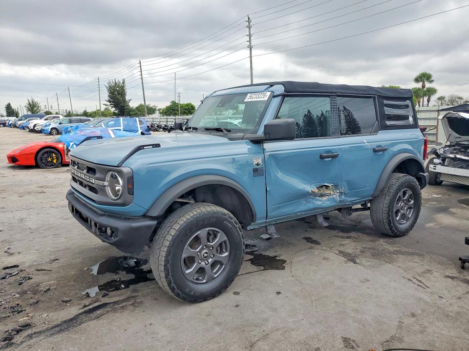 56233226 :رقم المزاد ، 1FMDE5BH4MLB02355 vin ، 2021 Ford Bronco مزاد بيع
