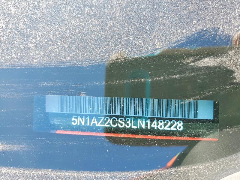 Aukcja sprzedaży 2020 Nissan Murano, vin: 5N1AZ2CS3LN148228, numer aukcji: 58342406
