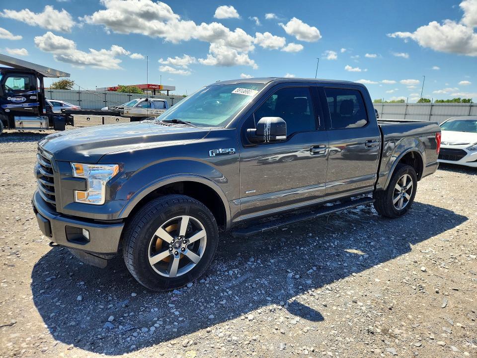 55186906 :رقم المزاد ، 1FTEW1EP6FFC28784 vin ، 2015 Ford F150 مزاد بيع