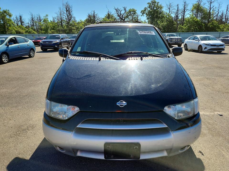 2001 Nissan Quest მანქანა იყიდება აუქციონზე, vin: 4N2ZN16T51D821456, აუქციონის ნომერი: 57065496