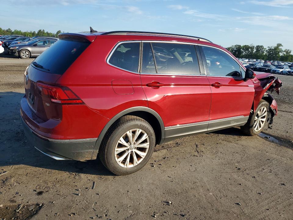 2018 Volkswagen Tiguan მანქანა იყიდება აუქციონზე, vin: 3VV3B7AX3JM022490, აუქციონის ნომერი: 56658026