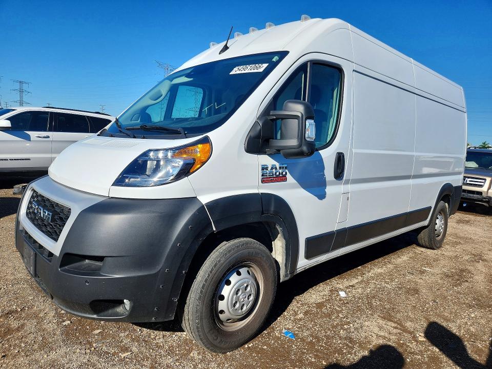 Auction sale of the 2022 Ram Promaster 2500, vin: 3C6LRVDG2NE123828, lot number: 54961066