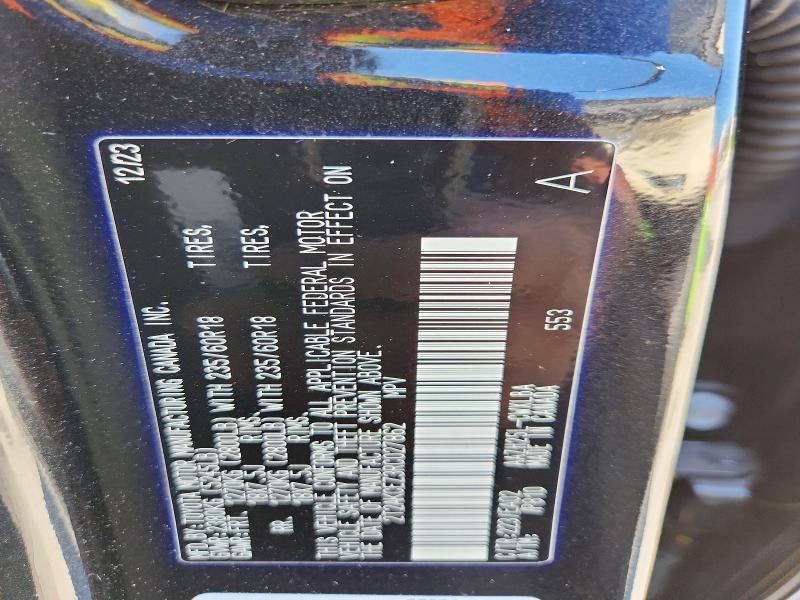 58250466 :رقم المزاد ، 2T2AKCEZ3RC027862 vin ، 2024 Lexus Nx 350h مزاد بيع
