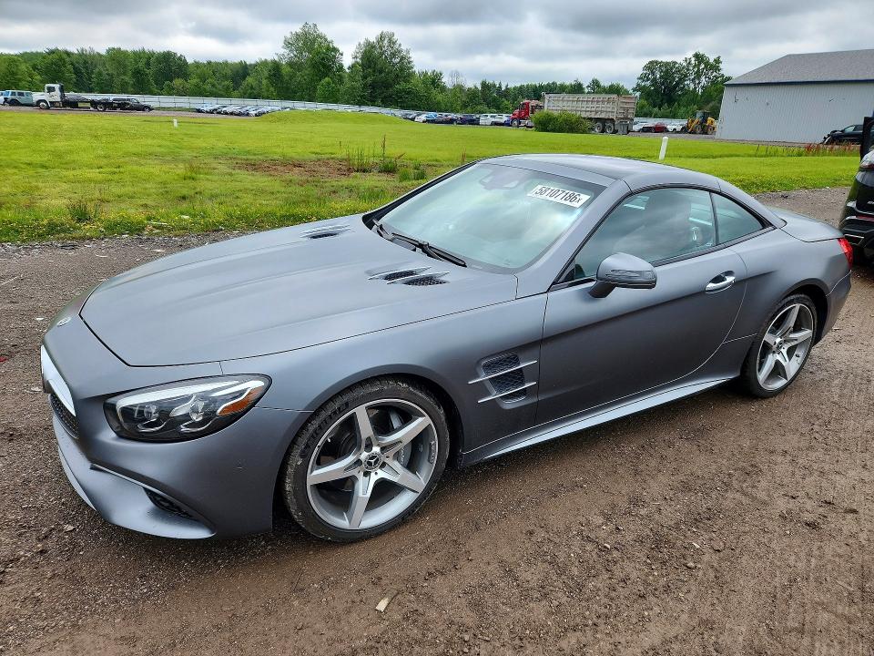 58107186 :رقم المزاد ، WDDJK7DA3JF050583 vin ، 2018 Mercedes-benz Sl مزاد بيع