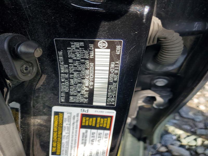 Aukcja sprzedaży 2017 Toyota Camry, vin: 4T1BF1FK3HU303540, numer aukcji: 58329526