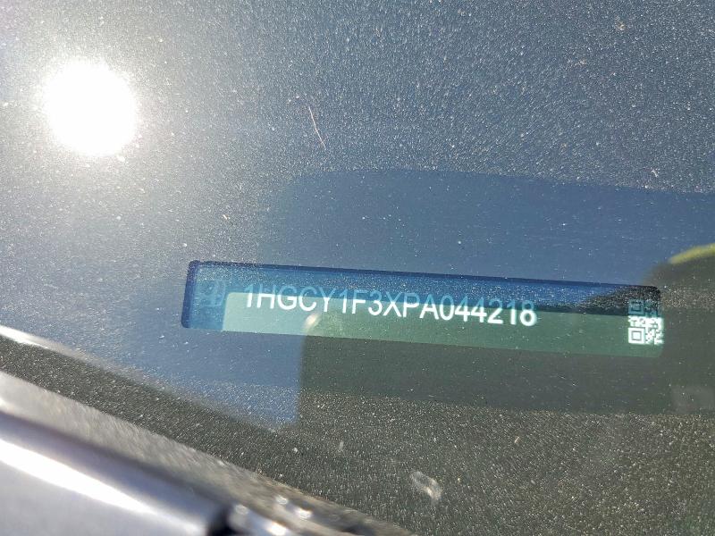 Продажа на аукционе авто 2023 Honda Accord, vin: 1HGCY1F3XPA044218, номер лота: 58477006