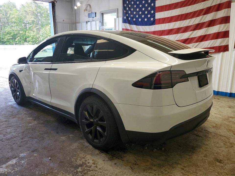 2022 Tesla Model X მანქანა იყიდება აუქციონზე, vin: 7SAXCDE59NF343581, აუქციონის ნომერი: 56545636