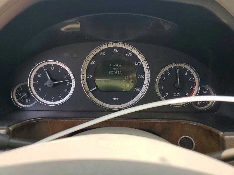 2010 Mercedes-benz E მანქანა იყიდება აუქციონზე, vin: WDDHF5GB8AA052287, აუქციონის ნომერი: 55451576