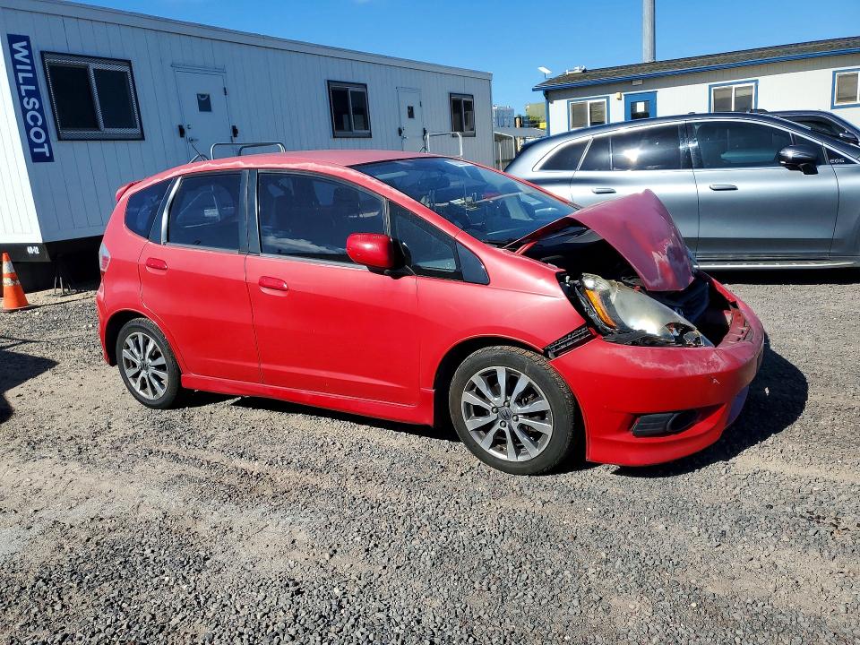 2013 Honda Fit მანქანა იყიდება აუქციონზე, vin: JHMGE8H53DC036525, აუქციონის ნომერი: 57029706