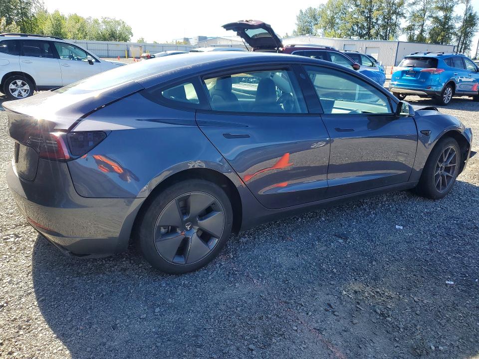 2023 Tesla Model 3 მანქანა იყიდება აუქციონზე, vin: 5YJ3E1EA2PF694353, აუქციონის ნომერი: 57028696