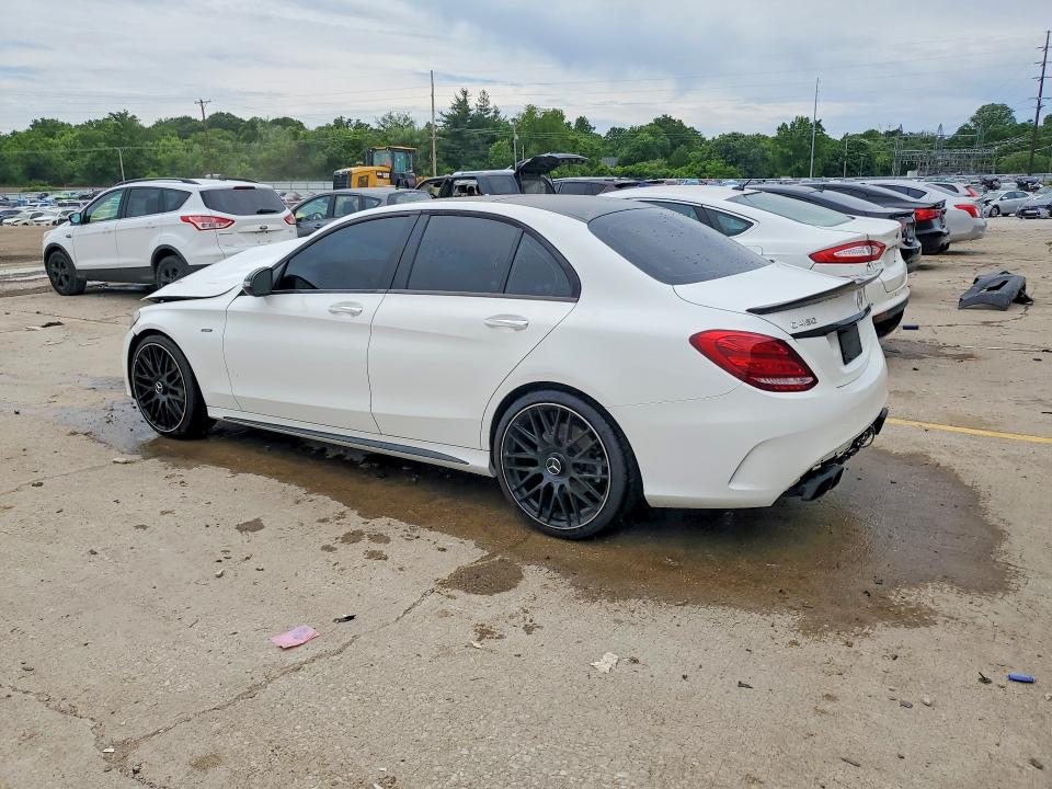 55366616 :رقم المزاد ، 55SWF6EB7GU111001 vin ، 2016 Mercedes-benz C مزاد بيع