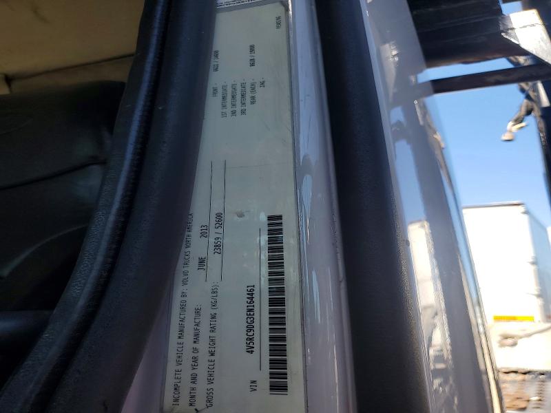 54457826 :رقم المزاد ، 4V5RC9DG3EN164461 vin ، 2014 Volvo Vah مزاد بيع