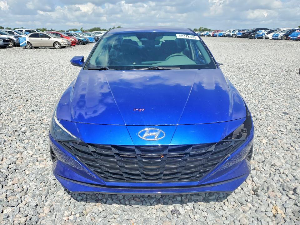 58372466 :رقم المزاد ، KMHLL4AG9MU120154 vin ، 2021 Hyundai Elantra مزاد بيع