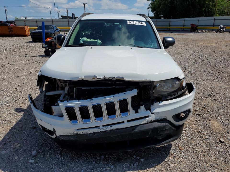 2016 Jeep Compass მანქანა იყიდება აუქციონზე, vin: 1C4NJCBA4GD553733, აუქციონის ნომერი: 58317266