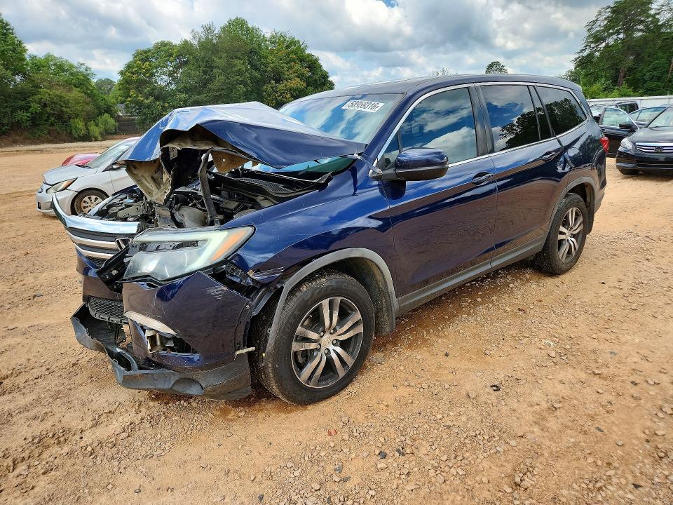 Auction sale of the 2017 Honda Pilot, vin: 5FNYF5H52HB044710, lot number: 58959316