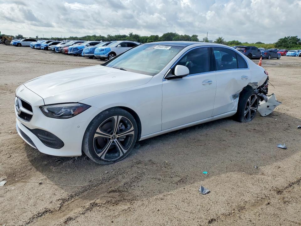58432766 :رقم المزاد ، W1KAF4GBXRR226983 vin ، 2024 Mercedes-benz C مزاد بيع