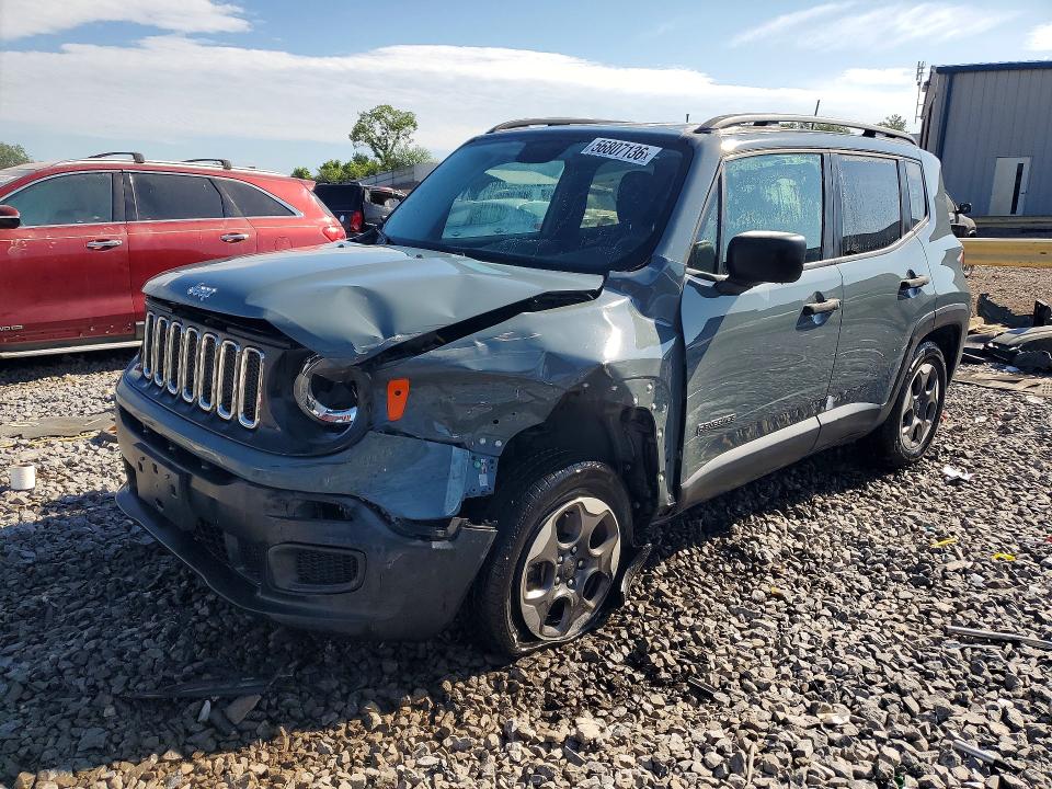 Aukcja sprzedaży 2017 Jeep Renegade, vin: ZACCJBAB3HPE68820, numer aukcji: 56807136
