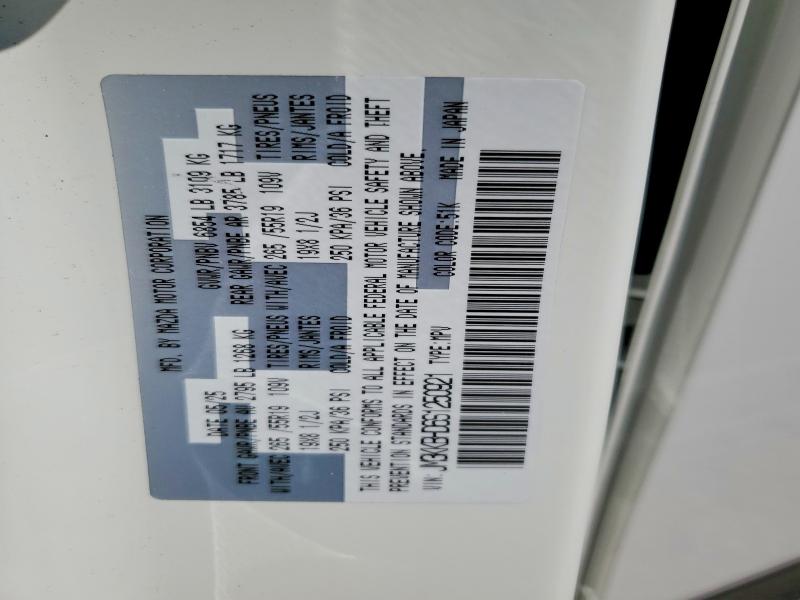 57714156 :رقم المزاد ، JM3KKBHD6S1250921 vin ، 2025 Mazda Cx-90 مزاد بيع