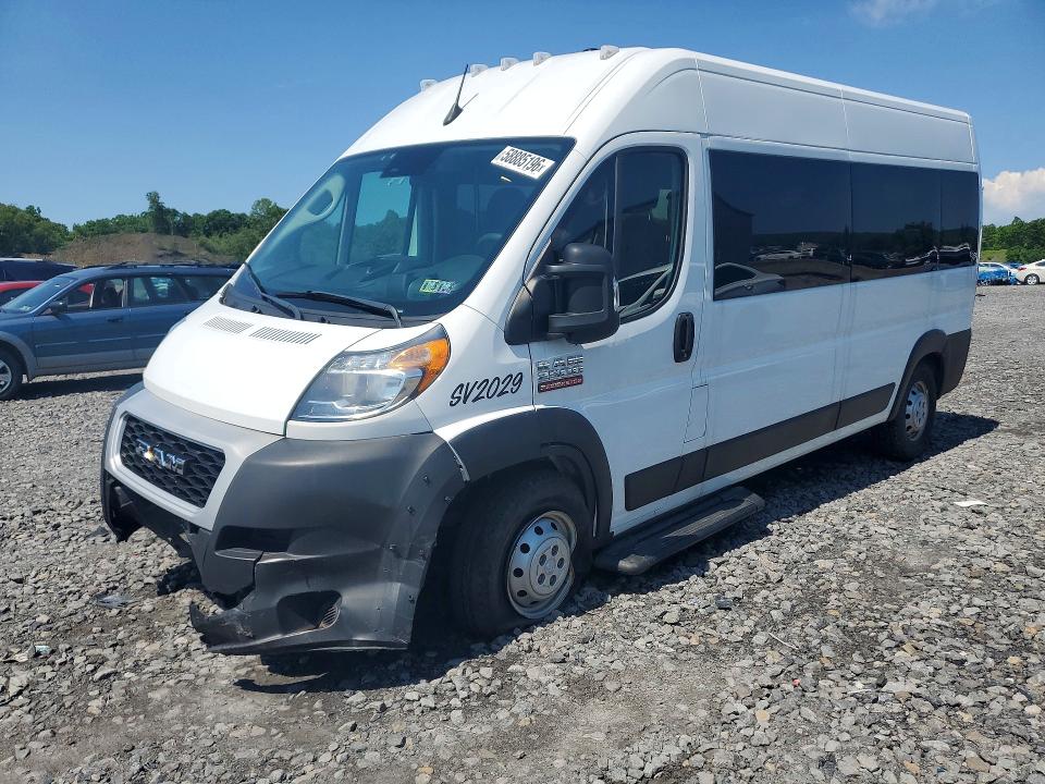 58885196 :رقم المزاد ، 3C6LRVPG1NE124951 vin ، 2022 Ram Promaster 2500 مزاد بيع