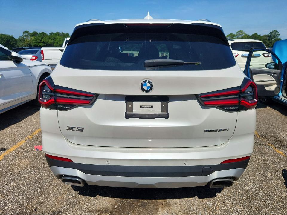 58133456 :رقم المزاد ، WBX47DP07NN153532 vin ، 2022 Bmw X3 مزاد بيع