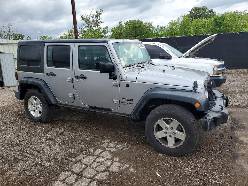 Продажа на аукционе авто 2018 Jeep Wrangler Unlimited, vin: 1C4BJWDG1JL887611, номер лота: 57866666