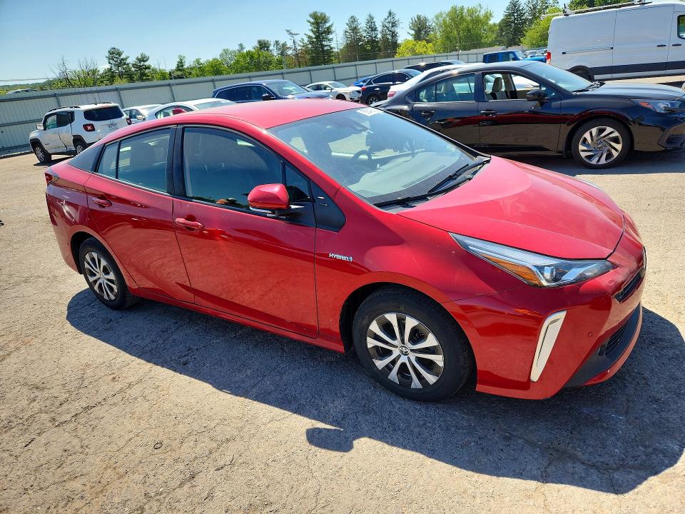 55549606 :رقم المزاد ، JTDL9MFU5N3037507 vin ، 2022 Toyota Prius مزاد بيع