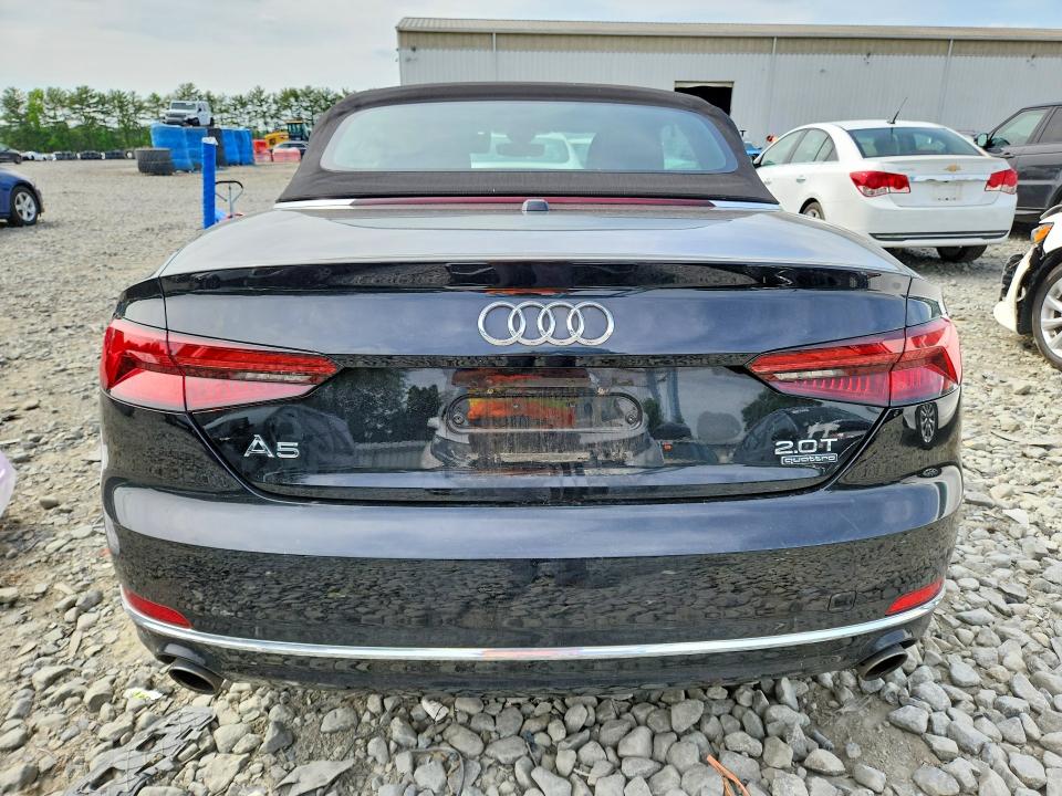 57019186 :رقم المزاد ، WAUWNGF54JN011205 vin ، 2018 Audi A5 مزاد بيع