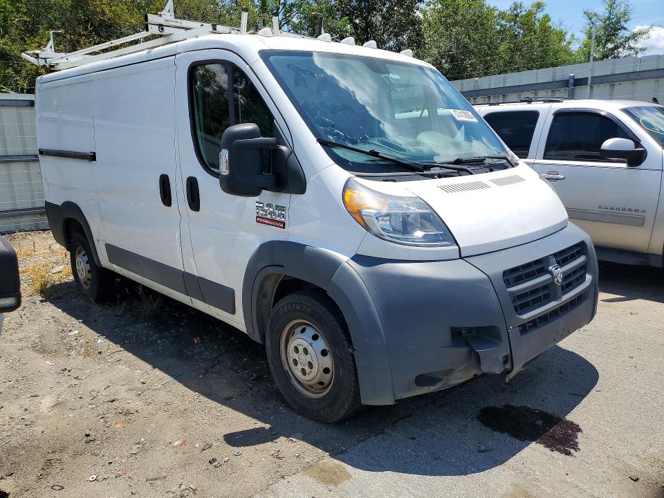 57413926 :رقم المزاد ، 3C6TRVAG5HE539848 vin ، 2017 Ram Promaster 1500 مزاد بيع