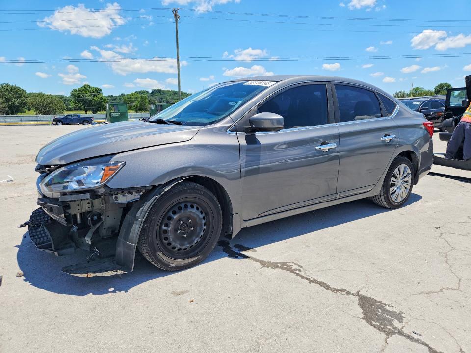 2017 Nissan Sentra მანქანა იყიდება აუქციონზე, vin: 3N1AB7APXHY278783, აუქციონის ნომერი: 56116396