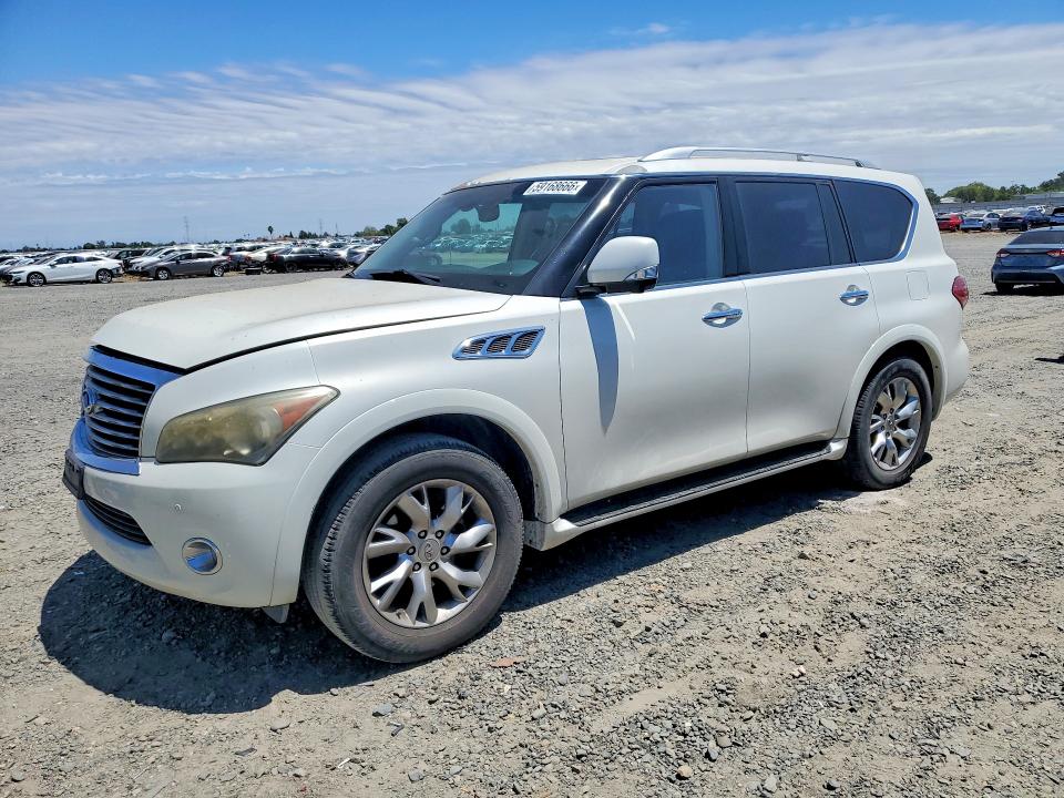 59168666 :رقم المزاد ، JN8AZ2NF1B9501954 vin ، 2011 Infiniti Qx56 مزاد بيع