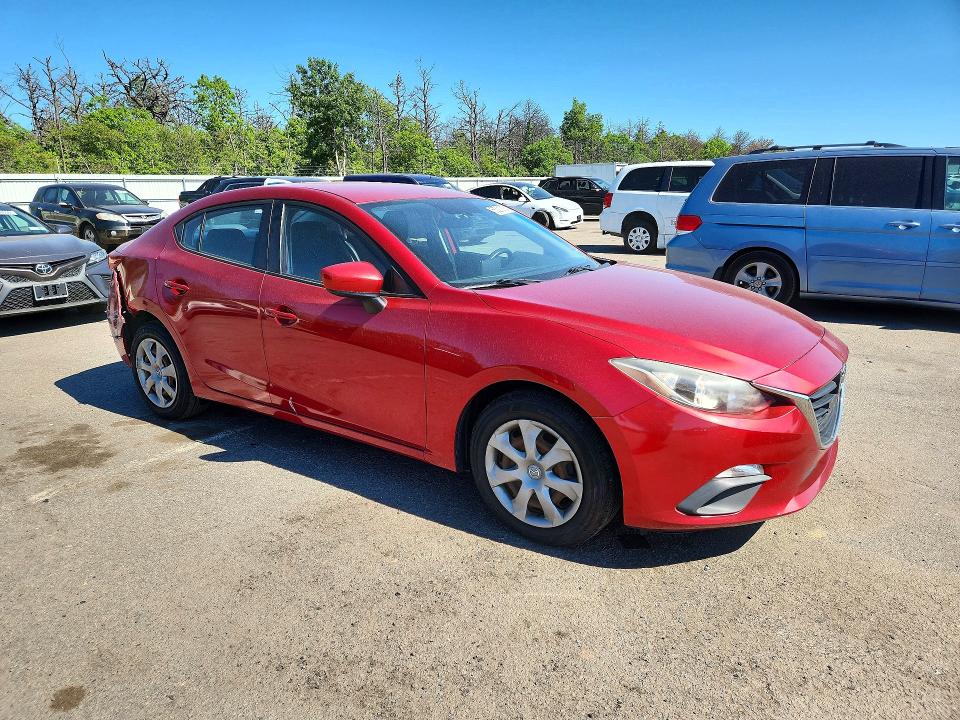 55521016 :رقم المزاد ، JM1BM1T79G1346175 vin ، 2016 Mazda 3 مزاد بيع