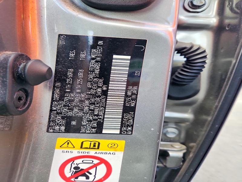 Продажа на аукционе авто 2015 Lexus Nx, vin: JTJBJRBZ8F2024479, номер лота: 57896246