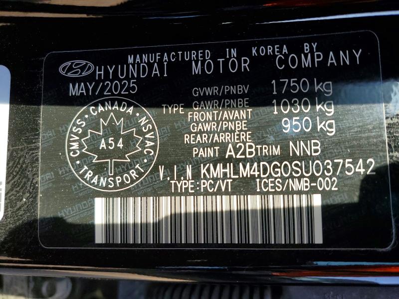 Aukcja sprzedaży 2025 Hyundai Elantra, vin: KMHLM4DG0SU037542, numer aukcji: 59261336