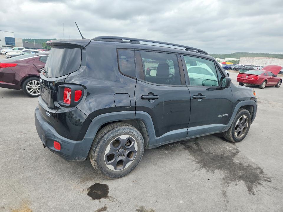 Продажа на аукционе авто 2015 Jeep Renegade, vin: ZACCJABHXFPB50090, номер лота: 57331296