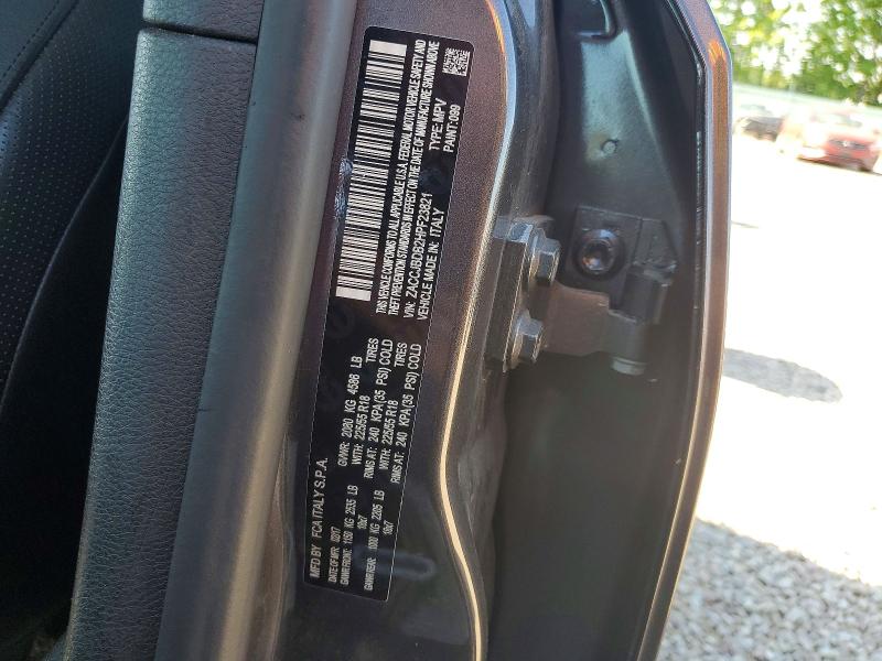 2017 Jeep Renegade მანქანა იყიდება აუქციონზე, vin: ZACCJBDB2HPF23821, აუქციონის ნომერი: 56268576