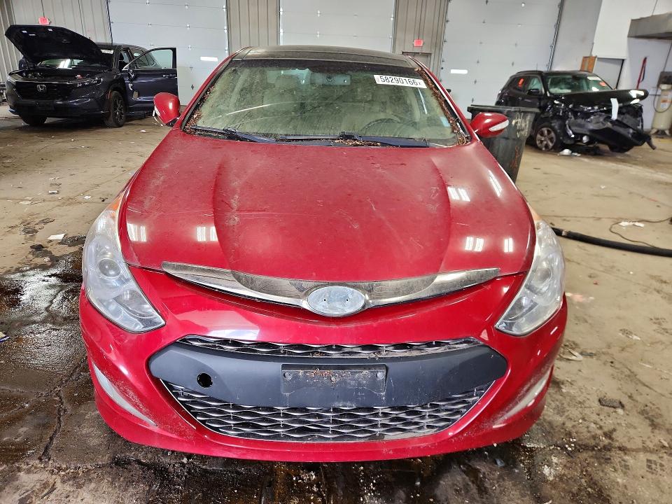 2013 Hyundai Sonata Hybrid მანქანა იყიდება აუქციონზე, vin: KMHEC4A45DA066769, აუქციონის ნომერი: 58290166