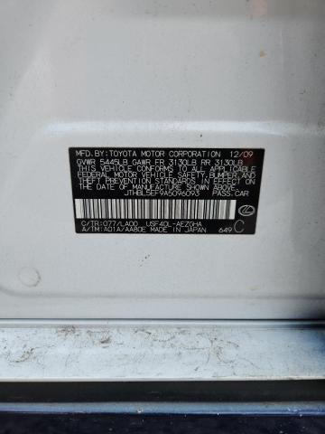 Продажа на аукционе авто 2010 Lexus Ls, vin: JTHBL5EF9A5096093, номер лота: 57029256