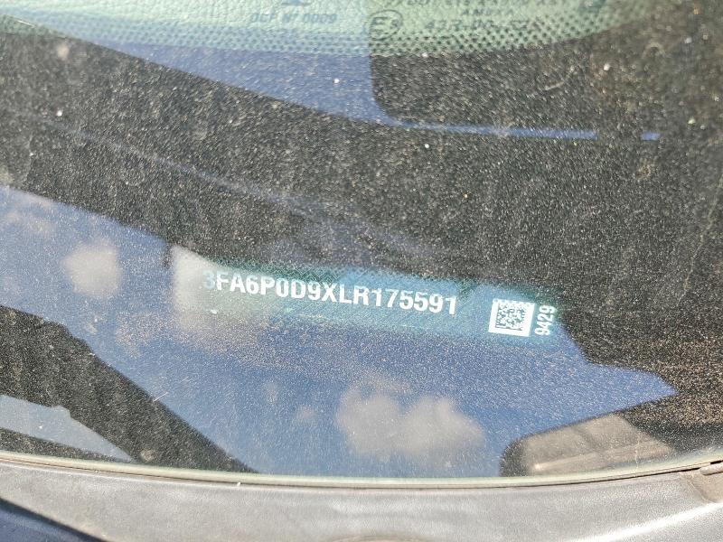 59267046 :رقم المزاد ، 3FA6P0D9XLR175591 vin ، 2020 Ford Fusion مزاد بيع