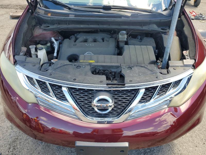 57214606 :رقم المزاد ، JN8AZ1MW0CW233316 vin ، 2012 Nissan Murano مزاد بيع