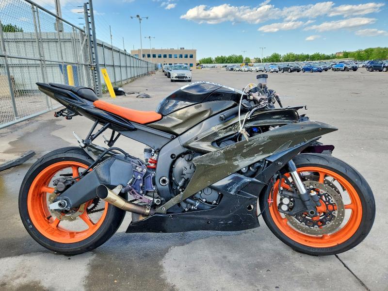 55934906 :رقم المزاد ، JYARJ12Y16A001203 vin ، 2006 Yamaha Yzfr6 مزاد بيع