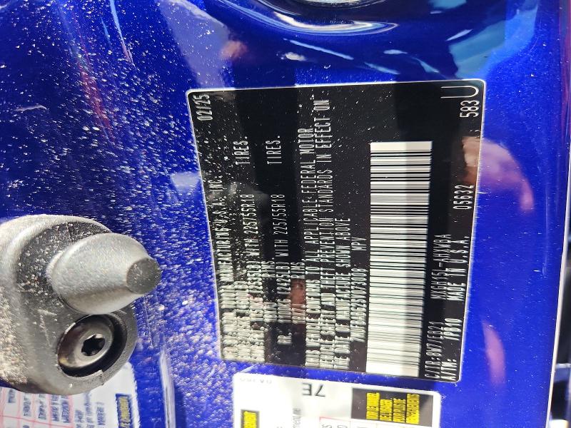 57629576 :رقم المزاد ، 7MUFBABG2SV073008 vin ، 2025 Toyota Corolla Cross Hybrid مزاد بيع