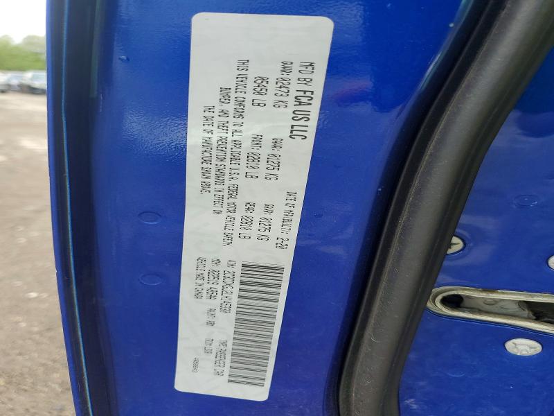 56996236 :رقم المزاد ، 2C3CDXGJ2LH145330 vin ، 2020 Dodge Charger مزاد بيع